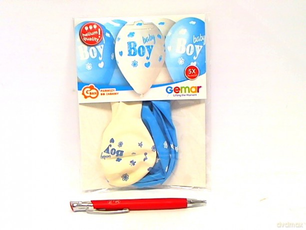 Balony 13" Prem.Hel Baby Boy A5 GS120/935 29469