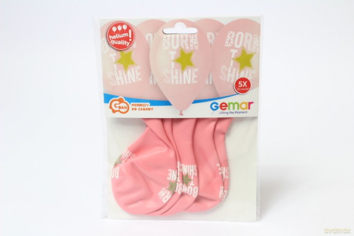 Balony 13" Prem.Hel BornTShineA5 GS120/1002P 41461