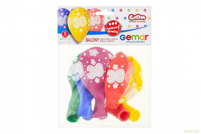 Balony 13" Prem.Hel z nadr "30"