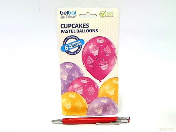 Balony D11 Cupcakes 1C5S A6 BRN 5000244 03178