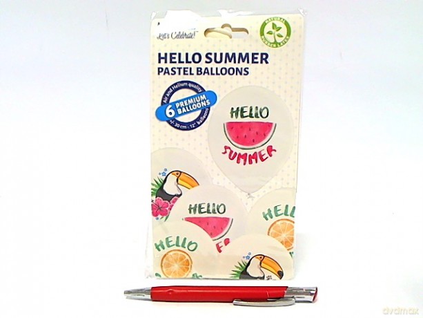 Balony D11 Hello Summer A6 BRN 5000432 11449