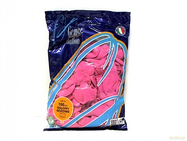 Balony G90 pastel 10" róż A100 G90/06 90611
