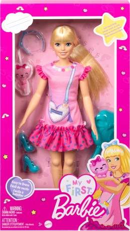 Barbie lalka duża łatwa do ubierania HLL18