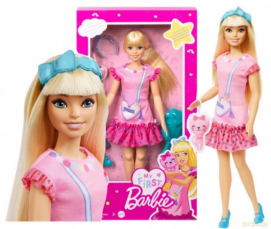 Barbie lalka duża łatwa do ubierania HLL18