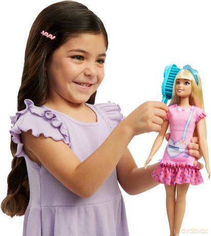Barbie lalka duża łatwa do ubierania HLL18