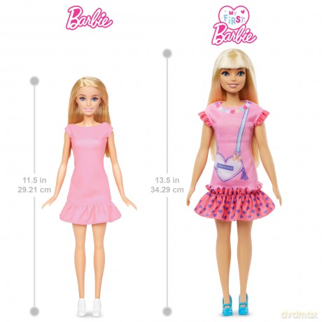 Barbie lalka duża łatwa do ubierania HLL18