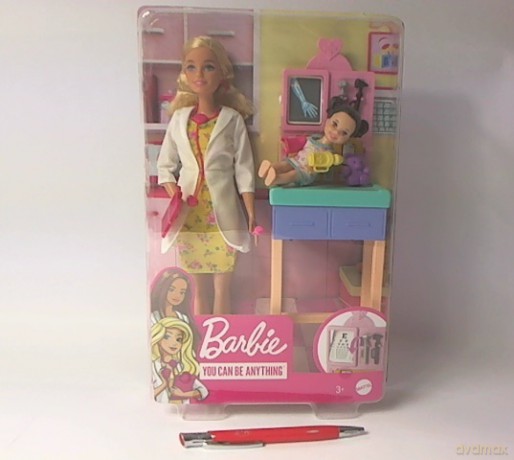 Barbie lalka Pediatra zestaw GTN51