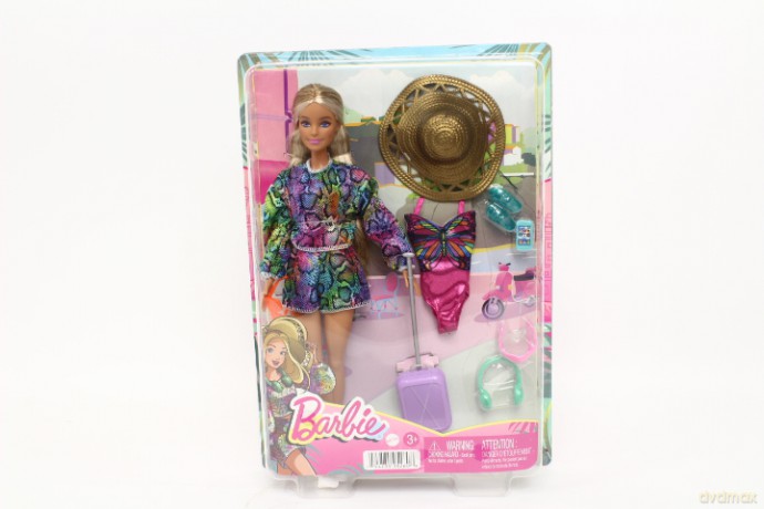 Barbie lalka z wielkim kapeluszem HGM54