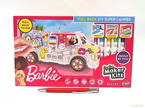 BARBIE Maker Kitz pomaluj kampera BTBA-M01Y