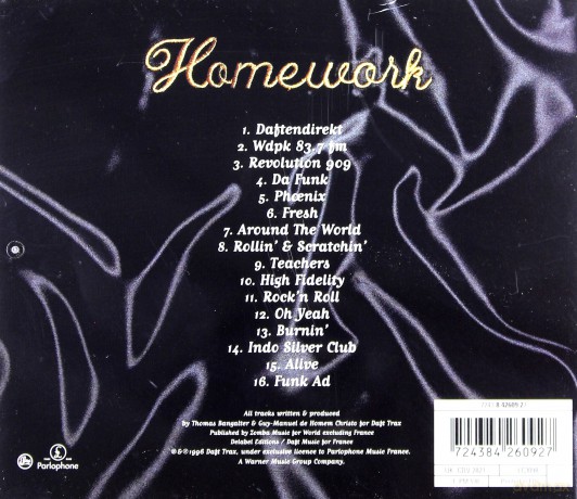 Daft Punk: Homework [CD]