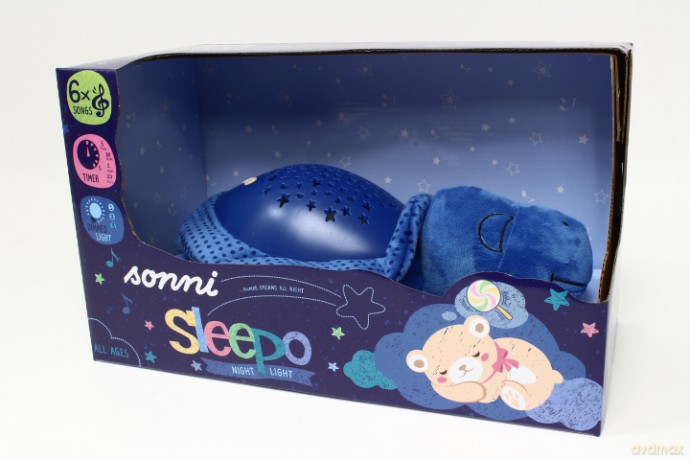 BAYER Lampka nocna Sleepo projektor żółwik 69501AA