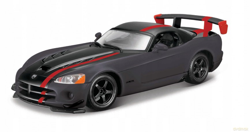 BBU 1:24 Dodge Viper SRT10ACR Grey_RedStripe 22114