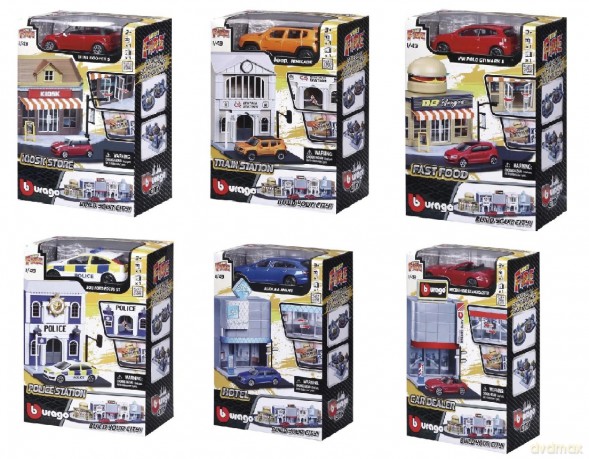 BBU 1:43 Street Fire Bburago City 31500