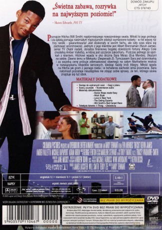 Hitch - Najlepszy doradca przeciętnego faceta [DVD]