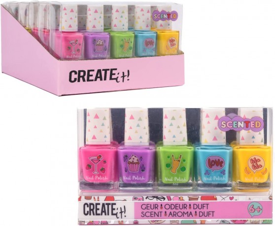 CREATE IT lakier do paznokci 5-pak 84149