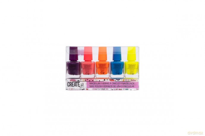 CREATE IT lakier do paznokci neon 5-pak 84514