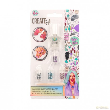 CREATE IT lakier do paznokci+ozdoby 84103