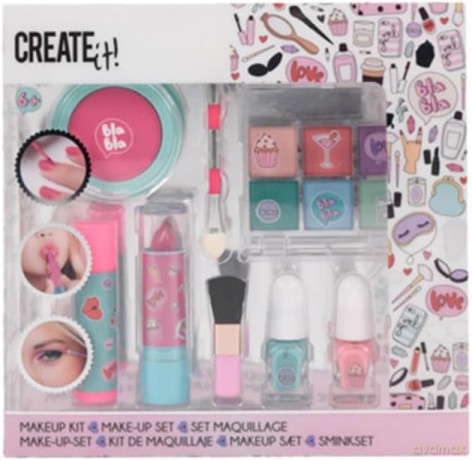CREATE IT make-up zestaw róż/turkus 84502
