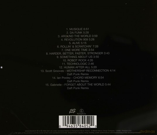 Daft Punk: Musique vol.1 (1993-2005) [CD]
