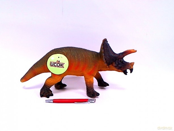 Dinozaur miękki Triceratops z dśw K1509 02098