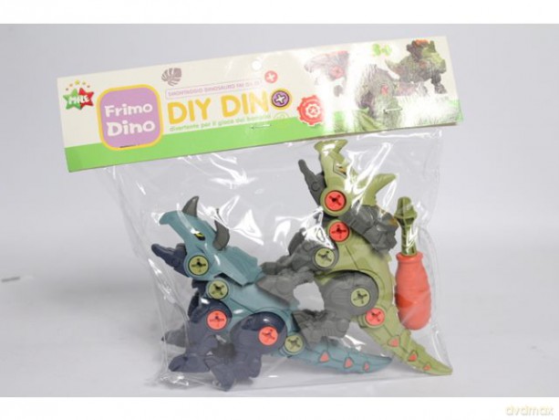 Dinozaur skręcany 2 szt 1199-D6 15416