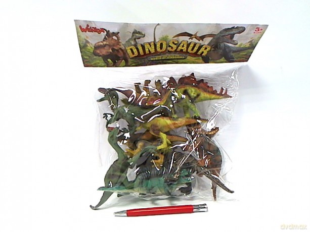 Dinozaury 9 szt worek 2059B 04351