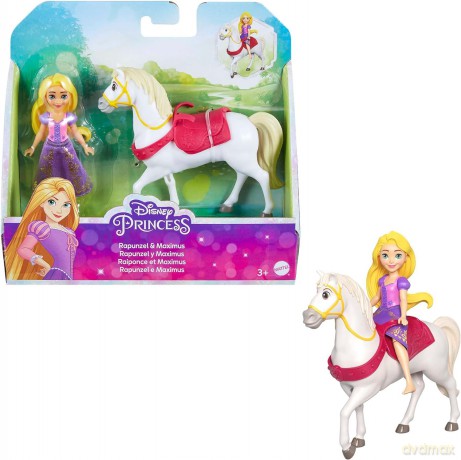 DISNEY Księżniczka z konikiem/tygrysem HLW82