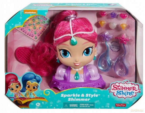 FP Shimmer_Shine głowa do stylizacji FLV03