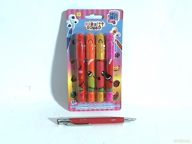FRUITYSQUAD pachnące kredki żelowe 4szt FS60373