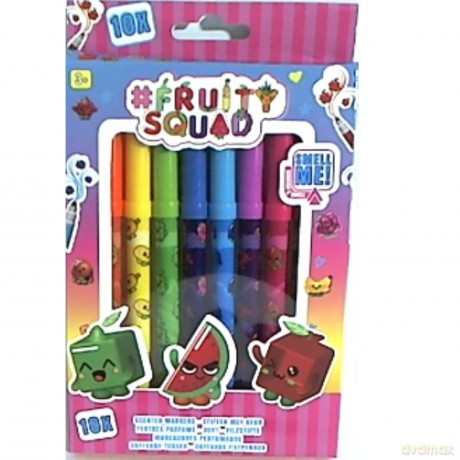 FRUITYSQUAD pachnące pisaki 10szt FS60351 03511