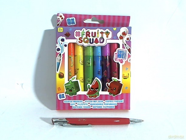 FRUITYSQUAD pachnące pisaki 8szt FS60352 03528