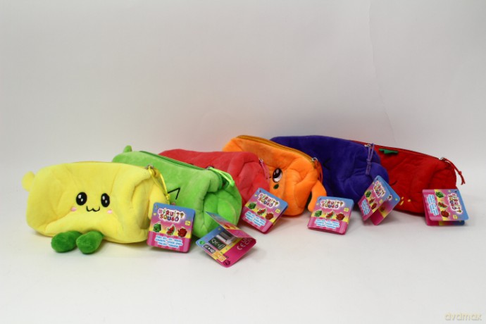 FRUITYSQUAD piórnik pluszowy 6 kol. FS60377 02616