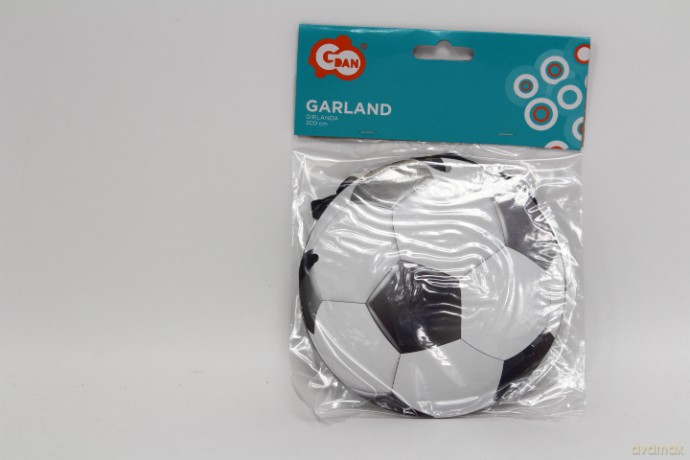 Girlanda pap.Piłka Nożna 200 cm PF-GPPN 70405
