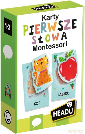 HEADU Montessori PL Pierwsze słowa wiek 1-3 53146