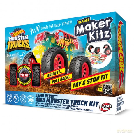 Hot wheels BLADEZ Maker Kitz Monster Truck BTHW-M04