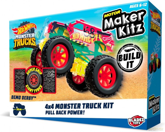 Hot wheels BLADEZ Maker Kitz Monster Truck BTHW-M04