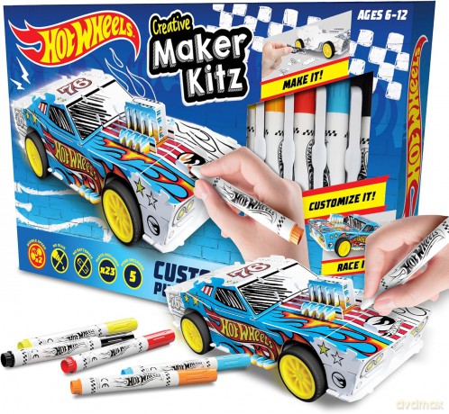 Hot wheels BLADEZ Maker Kitz zest z mazakami BTHW-M01Y