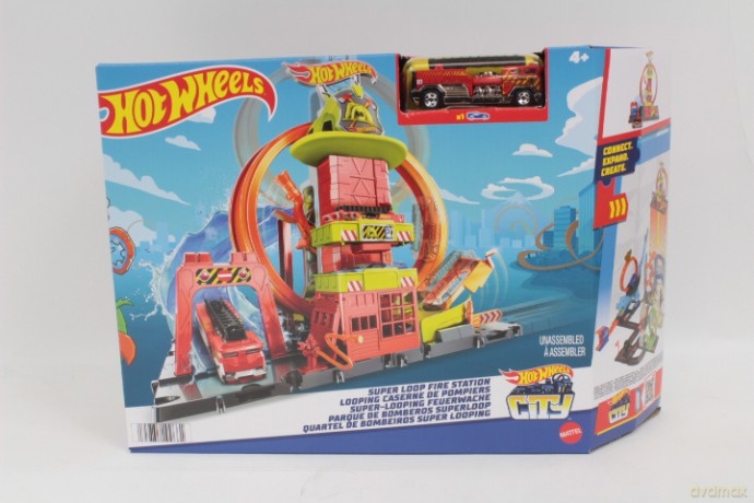 Hot wheels City Remiza strażacka zestaw HKX41