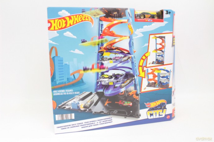 Hot wheels City Wyścigowa wieża z transformacją HKX43