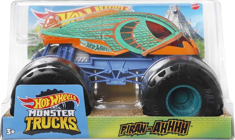 Hot wheels MONSTER TRUCK pojazd Piran-ahhh FYJ83 GTJ34