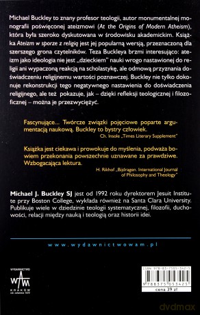 Ateizm W Sporze Z Religią - Michael J. Buckley SJ [KSIĄŻKA]