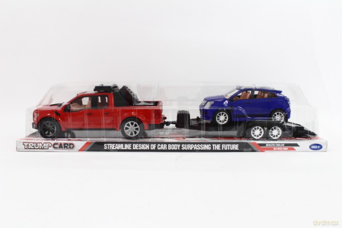 Jeep z lawetą+auto 60 cm 9318-63 09585
