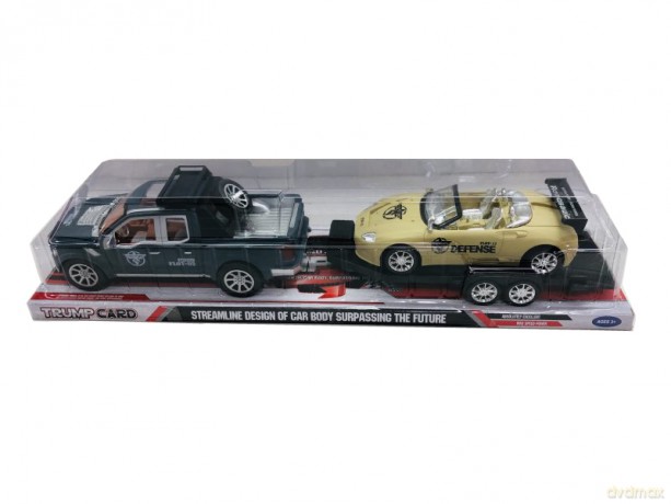 Jeep z lawetą+auto 60 cm 98-5 09578