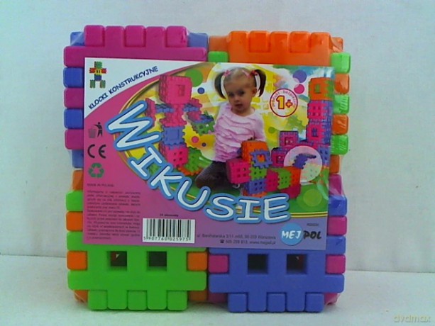 Klocki konstrukcyjne Wikusie 24 25975