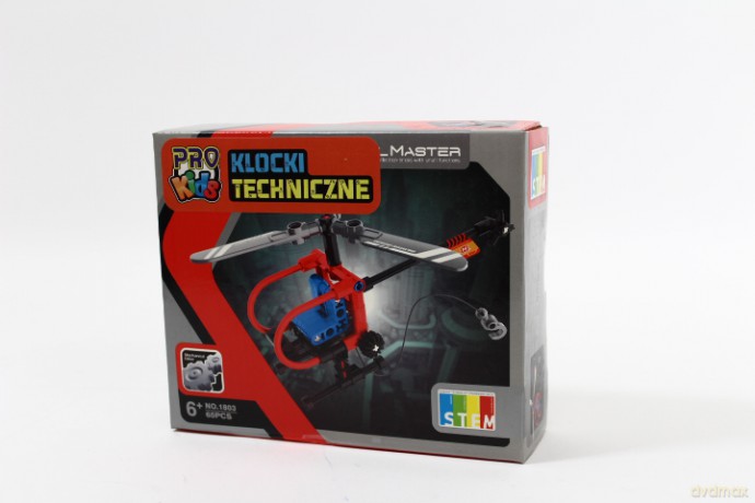 Klocki techniczne helikopter straż 03631