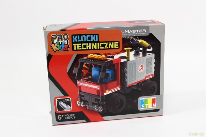 Klocki techniczne wóz starżacki 03617