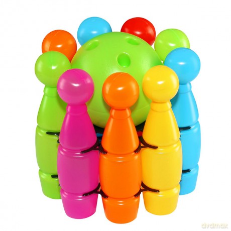 Kręgle MAXI w koszu 25388