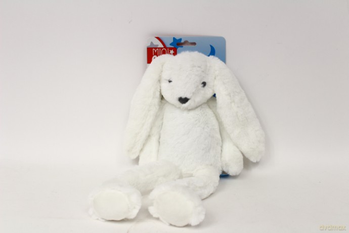Królik pluszowy biały 37 cm 93938 70169