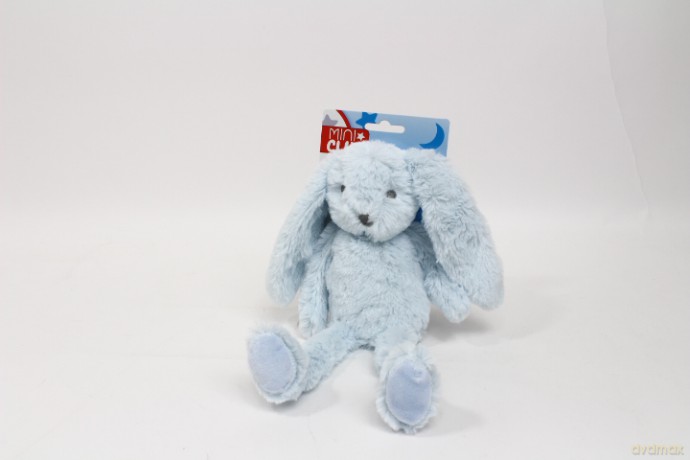Królik pluszowy niebieski 30 cm 93937 69910