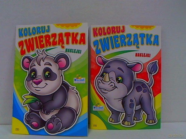Książeczka Koloruj zwierzątka 207 58.11.1 41760
